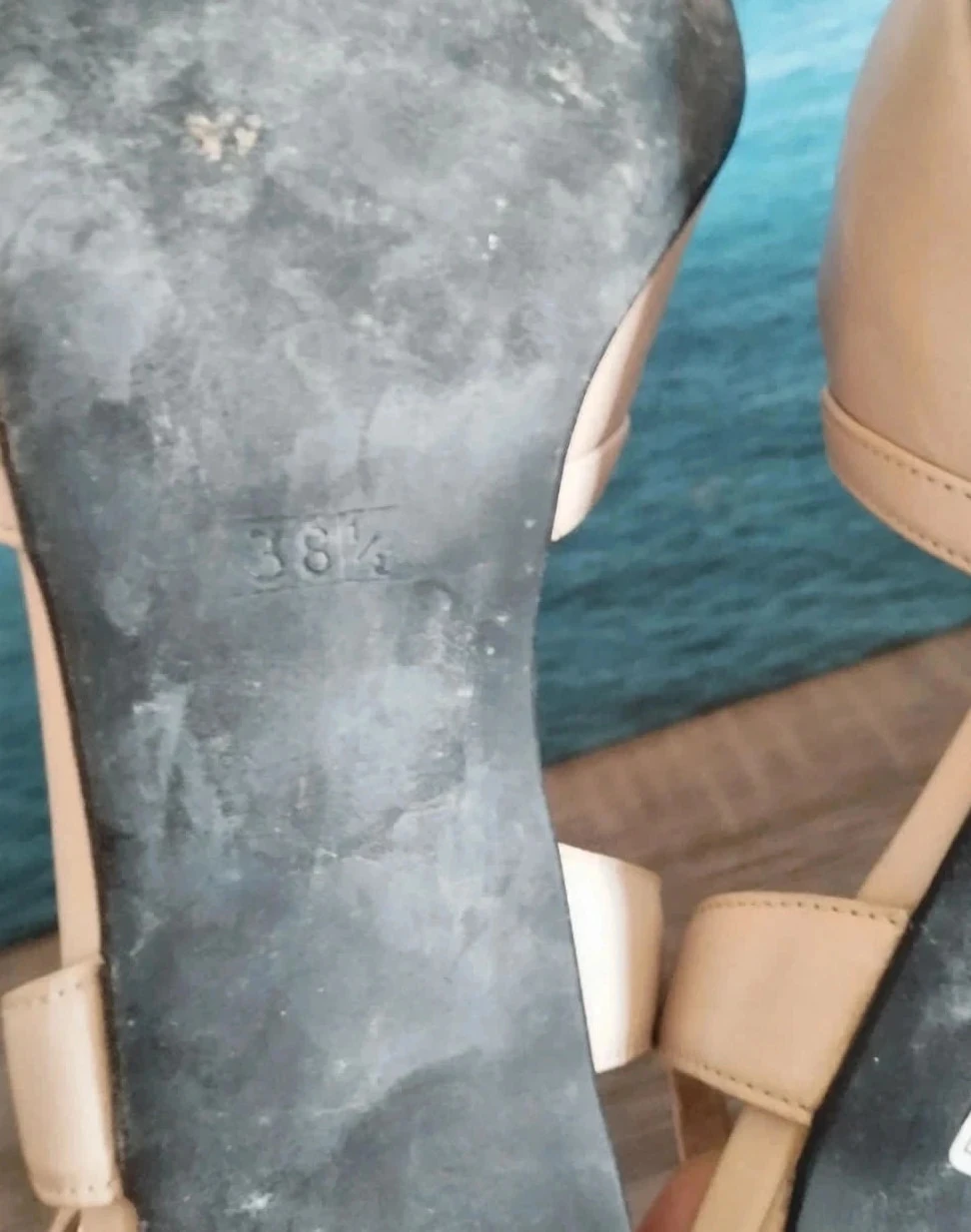 Sapatos de salto, creme, La Scarpa, P38 1/2 – photo 8